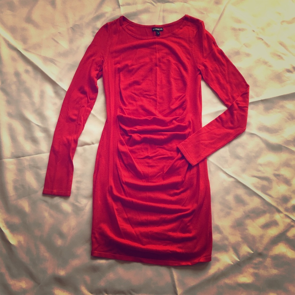 Express sweater dress
